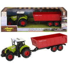 Nobo Kids Traktor Prikolica Kontejner Kmetija Svetloba Zvok