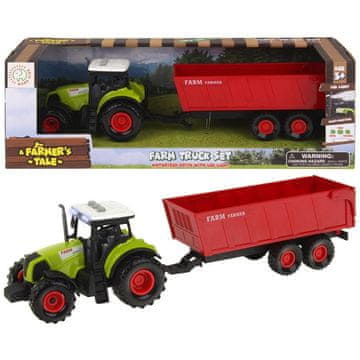 Nobo Kids Traktor Prikolica Kontejner Kmetija Svetloba Zvok