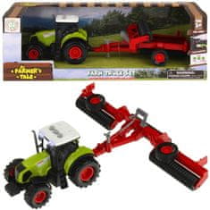 Nobo Kids Traktor Brane Prikolica Valji Kmetija Svetloba Zvok