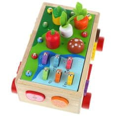 Nobo Kids Montessori sorter Igra Zelenjava Korenje Črvi