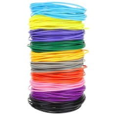 Nobo Kids Polnilo za 3D pero 10 kosov PLA filamenta 5 m/1,75 mm