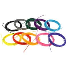 Nobo Kids Polnilo za 3D pero 10 kosov PLA filamenta 5 m/1,75 mm
