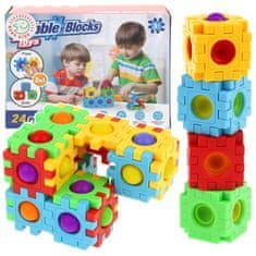 Nobo Kids Protistresni senzorični bloki Pop It Push Bubble