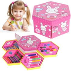 Nobo Kids Set umetniških slik - zajček
