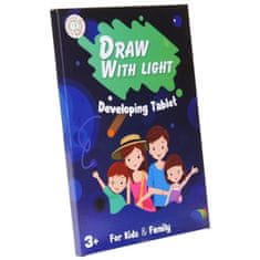 Nobo Kids Svetlobna risalna tabla Knjiga A4 LED