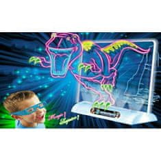 Nobo Kids Čarobna 3D LED tabla za risanje dinozavrov