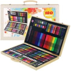 shumee Likovni set za slikanje in risanje 180 kos.