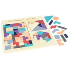 Nobo Kids Montessori Puzzle Lesene kocke Puzzle