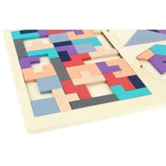 Nobo Kids Montessori Puzzle Lesene kocke Puzzle