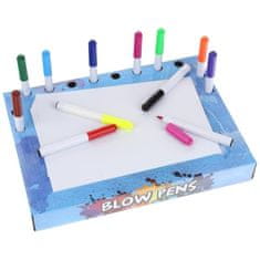 Nobo Kids Set napihljivih markerjev, šablon za dinozavre