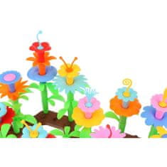 Nobo Kids Gradbene kocke Garden Flowers Flowers 148 kosov.