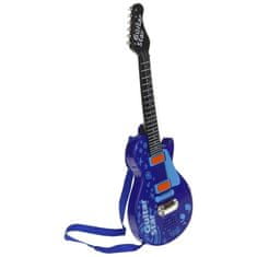 Nobo Kids Električna rock kitara s kovinskimi strunami, modra