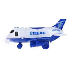 Nobo Kids Policijsko letalo na motor Policijski zvoki 2 avtomobila