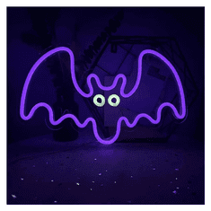 Neolia Neon LED luč stenska - netopir