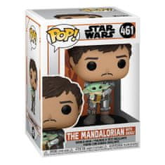 Funko POP: Star Wars Mandalorian - Mando Holding Child figurica (#461)