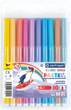 Centropen PASTEL markerji 10 barv