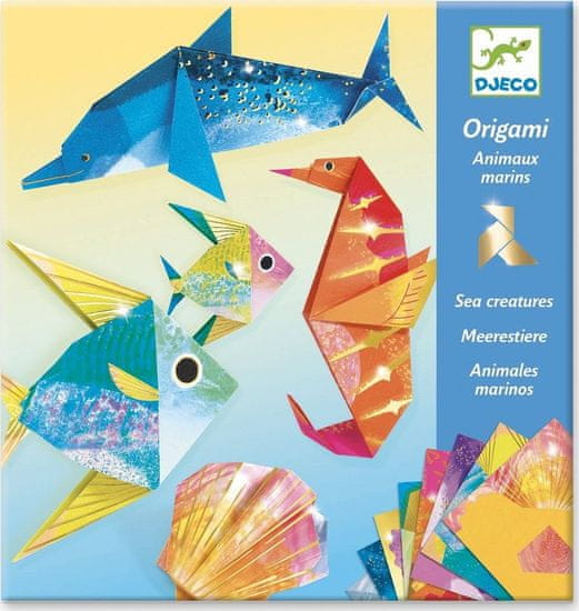 Djeco Origami metallic Underwater