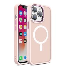 MG Color Matte MagSafe ovitek za iPhone 14 Pro, roza