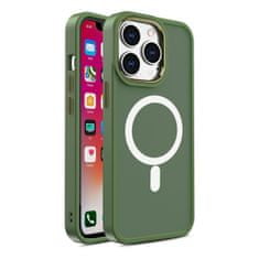 MG Color Matte MagSafe ovitek za iPhone 15 Plus, zelena