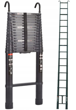 MXM  Teleskopska aluminijasta lestev 6,2 m
