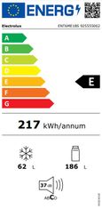 Electrolux ENT6ME18S kombinirani vgradni hladilnik