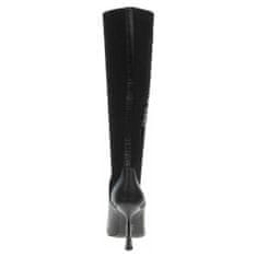 Karl Lagerfeld Škornji elegantni čevlji črna 39 EU KL31376F623KWK0S
