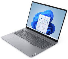 Lenovo ThinkBook 16 G6 prenosnik, R7 7730U, 16WUXGA, 16GB, SSD512GB, UMA, W11P, siv (21KK003YSC)
