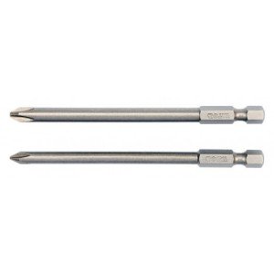 YATO Komplet bitov 1/4" 2 kosa križ L=100 mm PH1, PH2