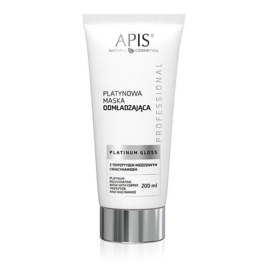 shumee Platinum Gloss platinasta pomlajevalna maska z bakrovim tripeptidom in niacinamidom 200 ml