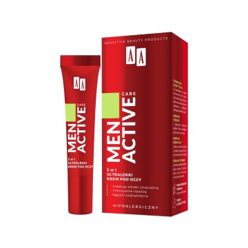 shumee Men Active Care 3v1 ultralahka krema za oči 15 ml