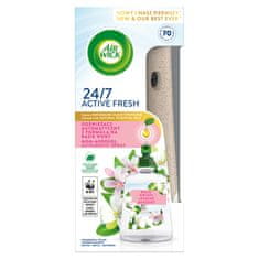 shumee Active Fresh avtomatski osvežilec zraka s formulo na vodni osnovi in polnilom White Flowers 228 ml