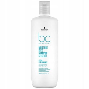 shumee BC Bonacure Moisture Kick Shampoo vlažilni šampon za normalne in suhe lase 1000 ml