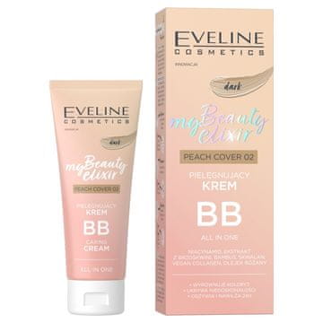 shumee My Beauty Elixir negovalna BB krema vse v enem 02 Peach Cover Dark 30 ml