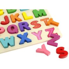 Nobo Kids Sestavljanka z lesenimi črkami abecede
