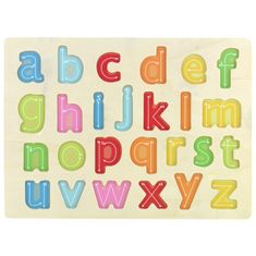 Nobo Kids Puzzle lesene kocke abecede sestavljanke
