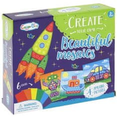 Nobo Kids Creative Scrapbook Foam Mosaic Space Auto