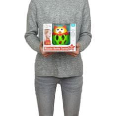 Nobo Kids Grizalo z gumijasto žogico senzorične sovice