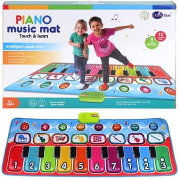 Nobo Kids Glasbena podloga, klavir na plesišču, klaviatura