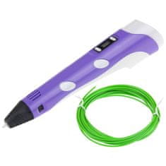 Nobo Kids 3D Pen 3D Printer Set - vijoličen