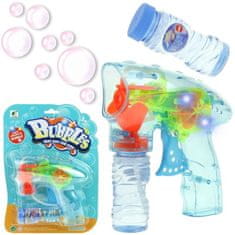 Nobo Kids Pištola za milne mehurčke Bubbles - modra