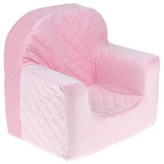 Nobo Kids Otroški sedež Prešit fotelj Pouffe 40 cm roza