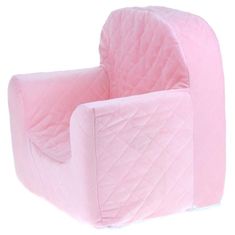 Nobo Kids Otroški sedež Prešit fotelj Pouffe 40 cm roza