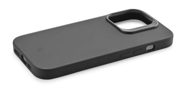 CellularLine Zaščitni silikonski ovitek Sensation za Apple iPhone 15, črna (SENSATIONIPH14G)