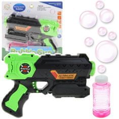 Nobo Kids Pištola za milne mehurčke Liquid Bubbles - zelena
