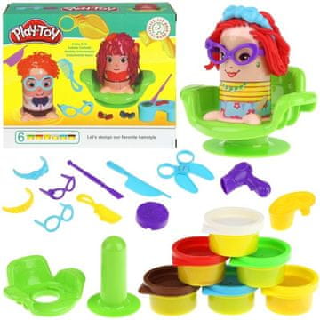 Nobo Kids Igralno testo Plastična masa Frizerski salon Tuba