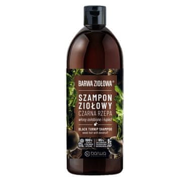 shumee Zeliščni šampon za oslabljene lase in prhljaj Black Turnip 480ml