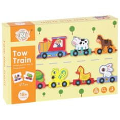 Nobo Kids Lesen vlak Vlak Številke Številke Živali