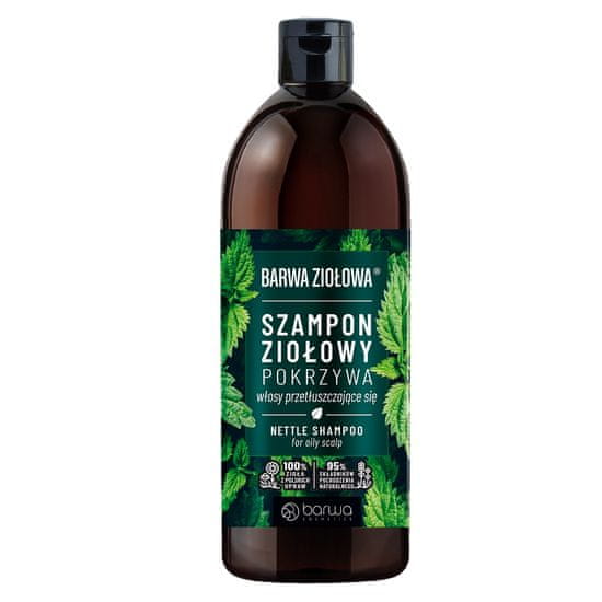 shumee Zeliščni zeliščni šampon za mastne lase Kopriva 480ml