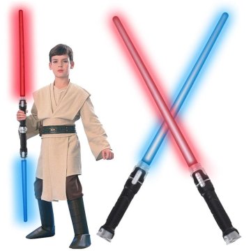 Nobo Kids Dvojne zvočne LED luči Lightsaber