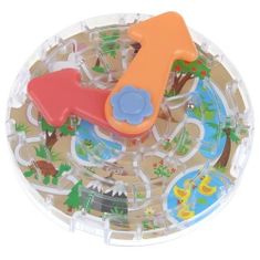 Nobo Kids Clock Razvrščevalnik izobraževalnih blokov Maze Shapes